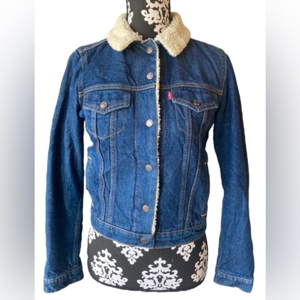 Levi’s‎ Original Sherpa Trucker Jacket – Size XS - Picture 2 of 8
